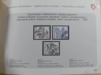 Schweiz ordentlich aufgezogene PTT-Karten in 6 Alben #MA289