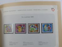 Schweiz ordentlich aufgezogene PTT-Karten in 6 Alben #MA289