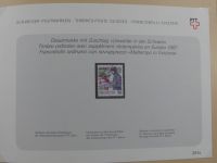 Schweiz ordentlich aufgezogene PTT-Karten in 6 Alben #MA289