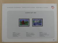 Schweiz ordentlich aufgezogene PTT-Karten in 6 Alben #MA289