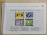 Schweiz ordentlich aufgezogene PTT-Karten in 6 Alben #MA289