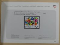 Schweiz ordentlich aufgezogene PTT-Karten in 6 Alben #MA289