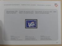 Schweiz ordentlich aufgezogene PTT-Karten in 6 Alben #MA289