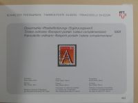 Schweiz ordentlich aufgezogene PTT-Karten in 6 Alben #MA289