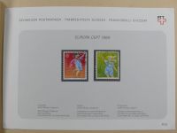 Schweiz ordentlich aufgezogene PTT-Karten in 6 Alben #MA289