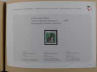 Schweiz ordentlich aufgezogene PTT-Karten in 6 Alben #MA289