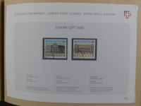 Schweiz ordentlich aufgezogene PTT-Karten in 6 Alben #MA289