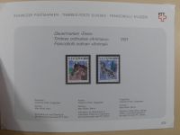 Schweiz ordentlich aufgezogene PTT-Karten in 6 Alben #MA289