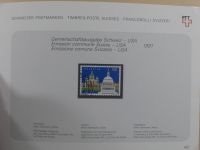 Schweiz ordentlich aufgezogene PTT-Karten in 6 Alben #MA289