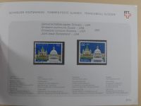 Schweiz ordentlich aufgezogene PTT-Karten in 6 Alben #MA289