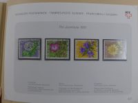 Schweiz ordentlich aufgezogene PTT-Karten in 6 Alben #MA289