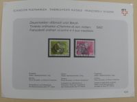 Schweiz ordentlich aufgezogene PTT-Karten in 6 Alben #MA289