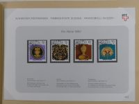 Schweiz ordentlich aufgezogene PTT-Karten in 6 Alben #MA289