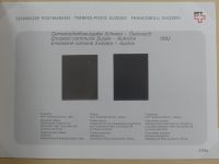 Schweiz ordentlich aufgezogene PTT-Karten in 6 Alben #MA289