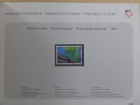 Schweiz ordentlich aufgezogene PTT-Karten in 6 Alben #MA289