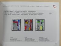 Schweiz ordentlich aufgezogene PTT-Karten in 6 Alben #MA289