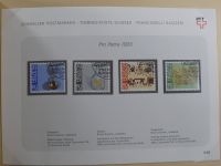 Schweiz ordentlich aufgezogene PTT-Karten in 6 Alben #MA289