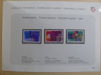 Schweiz ordentlich aufgezogene PTT-Karten in 6 Alben #MA289