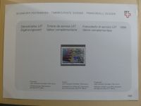 Schweiz ordentlich aufgezogene PTT-Karten in 6 Alben #MA289