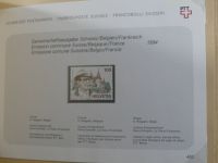 Schweiz ordentlich aufgezogene PTT-Karten in 6 Alben #MA289