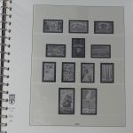 Frankreich Lindner Text 1971-1980 im Lindner Binder #MA294