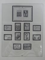 Uno Genf und New York postfrisch besammelt im Lindner Vordruck #MA299