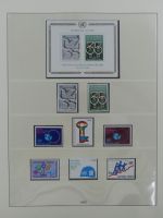 Uno Genf und New York postfrisch besammelt im Lindner Vordruck #MA299