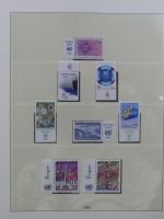 Uno Genf und New York postfrisch besammelt im Lindner Vordruck #MA299