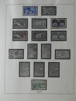 Cept teilweise mit Vorläufern besammelt im Lindner Vordruck #MA300