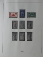 Cept teilweise mit Vorläufern besammelt im Lindner Vordruck #MA300