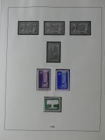 Cept teilweise mit Vorläufern besammelt im Lindner Vordruck #MA300