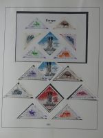 Cept teilweise mit Vorläufern besammelt im Lindner Vordruck #MA300