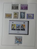 Cept teilweise mit Vorläufern besammelt im Lindner Vordruck #MA300