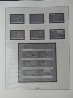 Cept teilweise mit Vorläufern besammelt im Lindner Vordruck #MA300