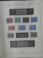 Cept teilweise mit Vorläufern besammelt im Lindner Vordruck #MA300