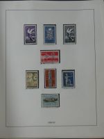 Cept teilweise mit Vorläufern besammelt im Lindner Vordruck #MA300