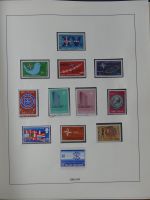 Cept teilweise mit Vorläufern besammelt im Lindner Vordruck #MA300