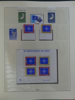 Cept teilweise mit Vorläufern besammelt im Lindner Vordruck #MA300