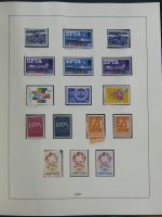 Cept teilweise mit Vorläufern besammelt im Lindner Vordruck #MA300