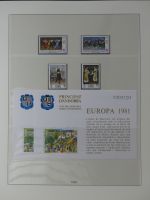 Cept 1976-1982 komplett ** im Lindner Vordruck #MA301