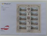 Österreich Kleinbögen FDCs 2000er Jahre auf Blanko-Seiten #MA305