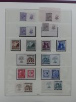 Böhmen & Mähren fast komplett, 1. Satz signiert im Lindner Vordruck #MA307