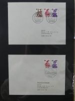 Berlin Bedarfsbriefe mit Zusammendrucken auf selbstgestalteten Seiten #MA321