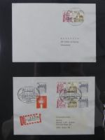 Berlin Bedarfsbriefe mit Zusammendrucken auf selbstgestalteten Seiten #MA321