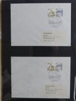 Berlin Bedarfsbriefe mit Zusammendrucken auf selbstgestalteten Seiten #MA321