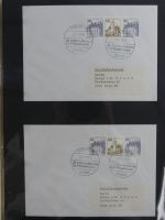 Berlin Bedarfsbriefe mit Zusammendrucken auf selbstgestalteten Seiten #MA321