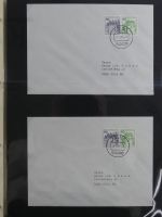 Berlin Bedarfsbriefe mit Zusammendrucken auf selbstgestalteten Seiten #MA321