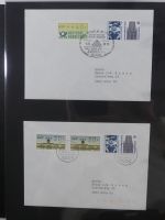 Berlin Bedarfsbriefe mit Zusammendrucken auf selbstgestalteten Seiten #MA321