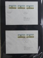 Berlin Bedarfsbriefe mit Zusammendrucken auf selbstgestalteten Seiten #MA321