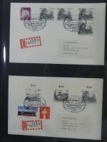 Berlin Bedarfsbriefe auf selbstgestalteten Seiten #MA322